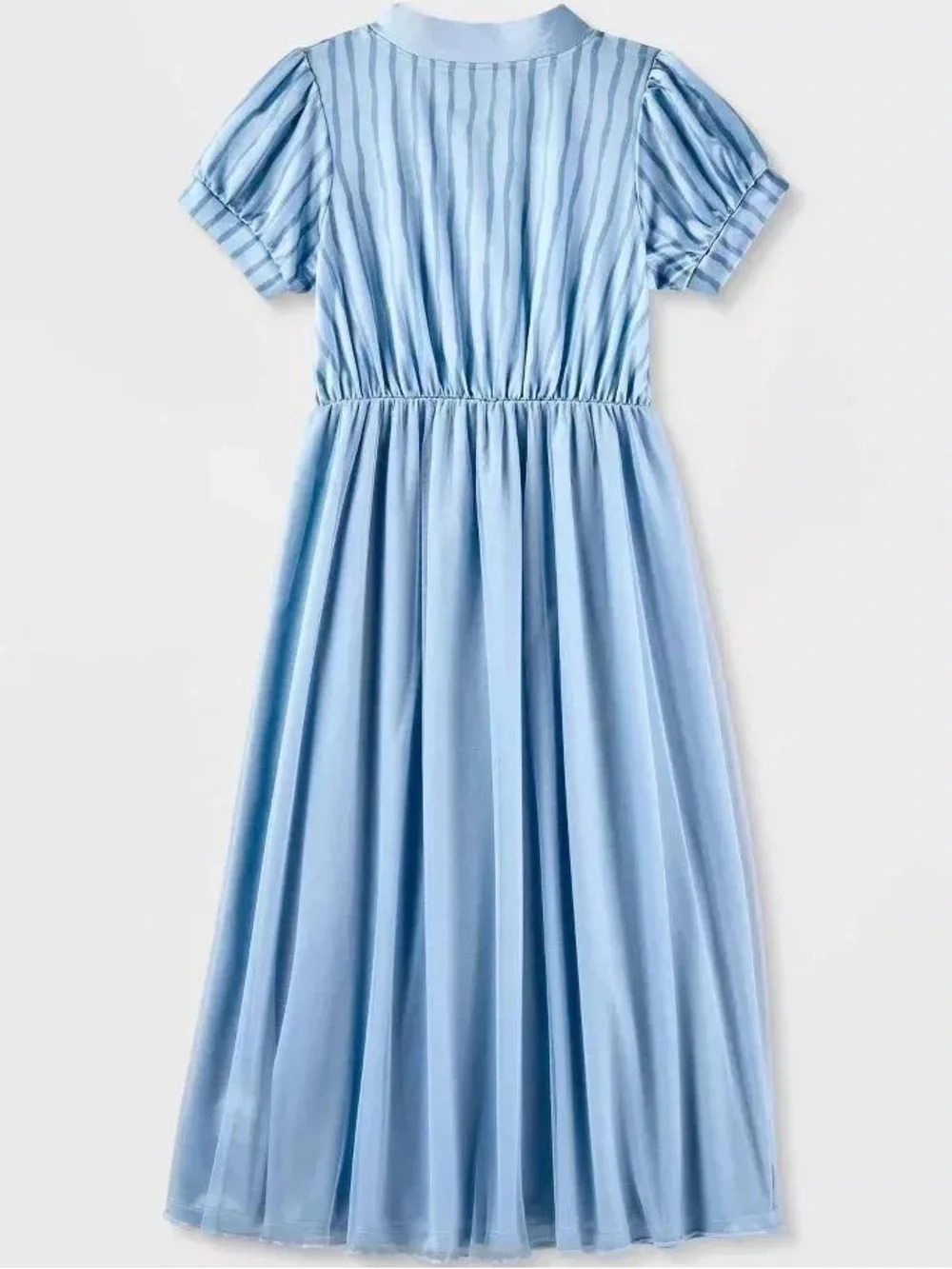 Beetlejuice Girls’ Astrid Dress-Up Nightgown Pajamas - Blue